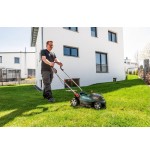 Cortacésped  metabo rm 36-18 ltx bl 36  de empuje a gasolina batería negro