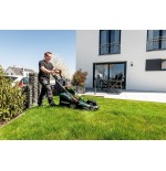 Cortacésped  metabo rm 36-18 ltx bl 36  de empuje a gasolina batería negro