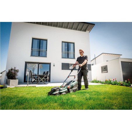 Cortacésped  metabo rm 36-18 ltx bl 36  de empuje a gasolina batería negro