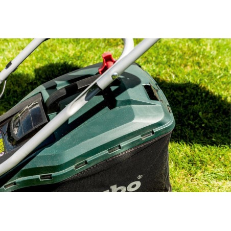Cortacésped  metabo rm 36-18 ltx bl 36  de empuje a gasolina batería negro