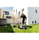 Cortacésped  metabo rm 36-18 ltx bl 36  de empuje a gasolina batería negro