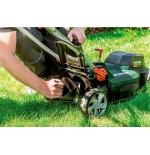 Cortacésped  metabo rm 36-18 ltx bl 36  de empuje a gasolina batería negro