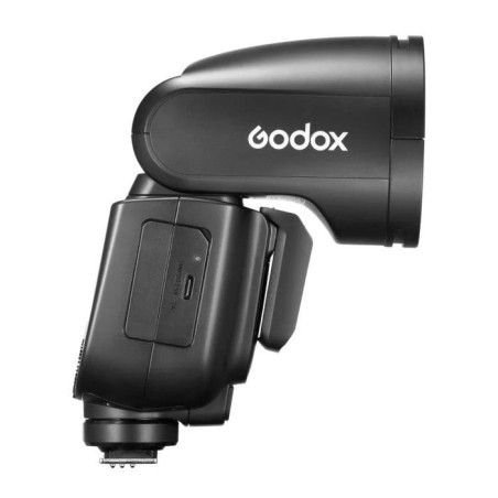 Flash godox v1pro  de videocámara negro