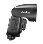 Flash godox v1pro  de videocámara negro