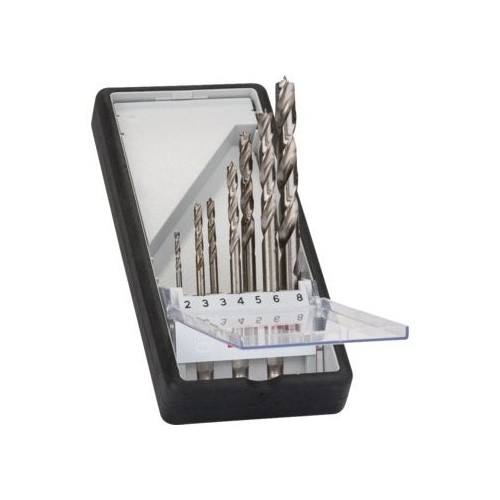 Bosch professional juego de brocas para madera robust line, 7 piezas, vástago hexagonal de 1/4" 2607019923