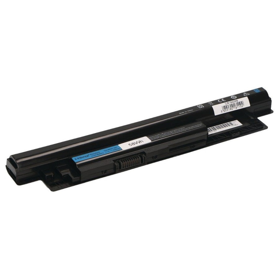 2-power batería 11.1v 4400mah para dell inspiron 15r cbi3428b