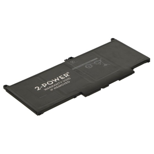 2-power batería 7.6v 7500mah para dell latitude 7300, 7400 cbp3667a