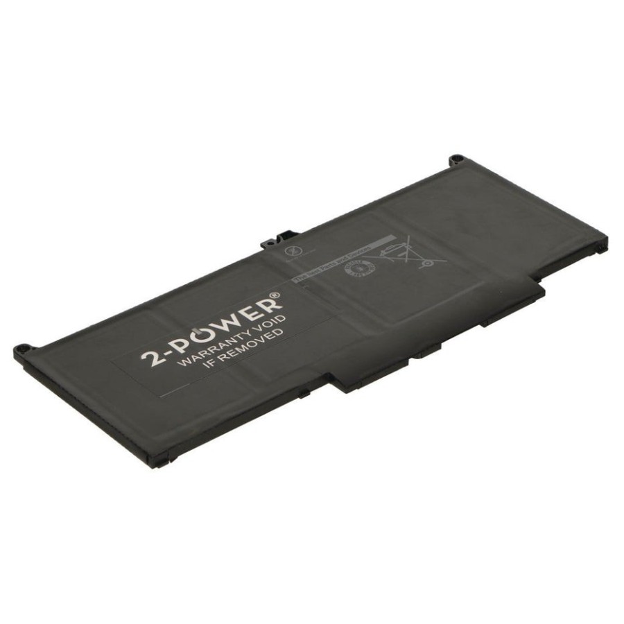 2-power batería 7.6v 7500mah para dell latitude 7300, 7400 cbp3667a