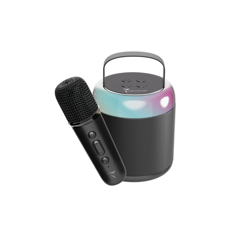 Techmade tm-k2-bk altavoz portátil o de fiesta altavoz para fiestas negro 5 w