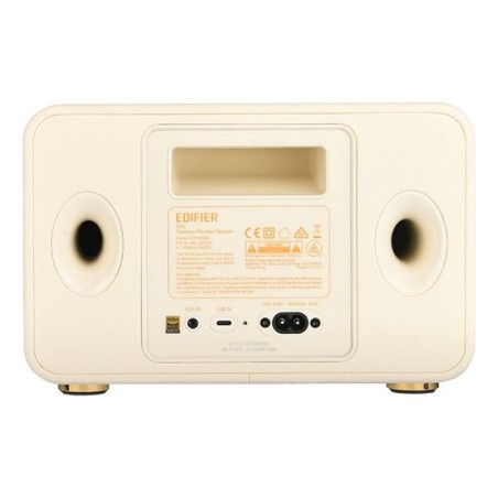 Altavoz  edifier d32  multiroom habilitado wifi bluetooth blanco minorista