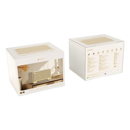 Altavoz  edifier d32  multiroom habilitado wifi bluetooth blanco minorista