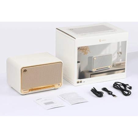 Altavoz  edifier d32  multiroom habilitado wifi bluetooth blanco minorista
