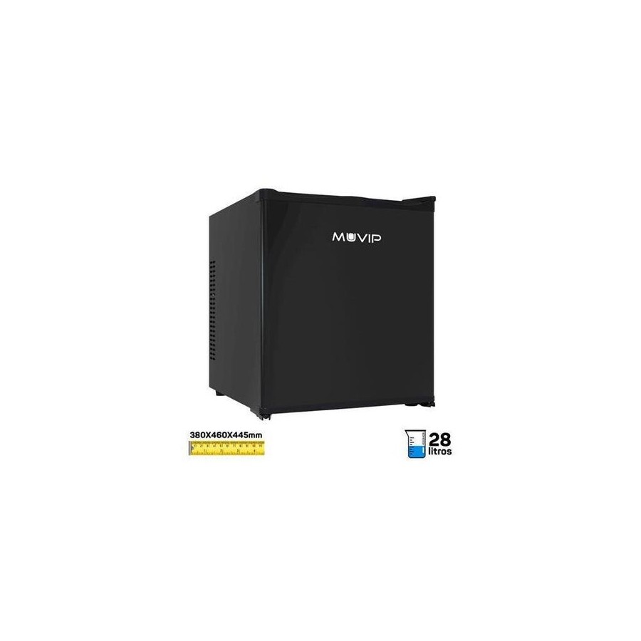 Muvip mini bar termoelectrico 28 litros - 44.5cm - cerradura