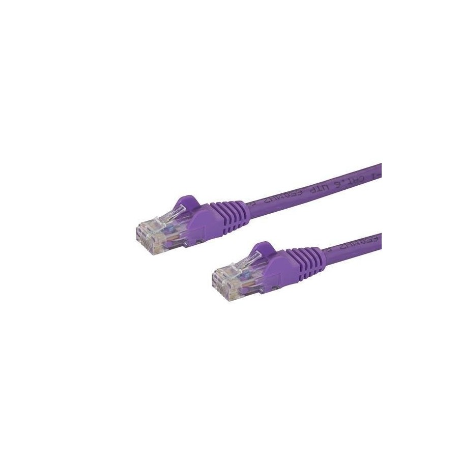Startech cable de red ethernet cat 6 2m purpura
