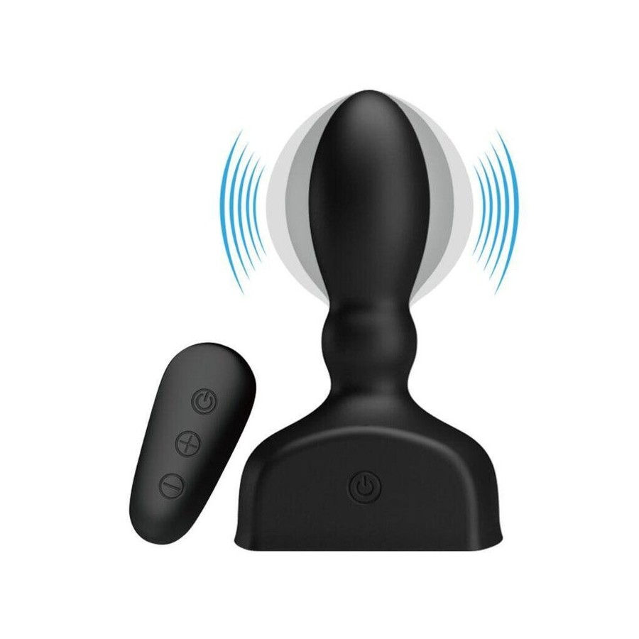Mr play - plug anal hinchable negro control remoto