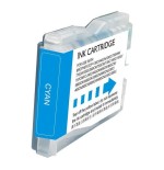 Tinta compatible para brother lc1000 xl cyan lc1000c/lc970c