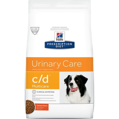 Hill's prescription diet canine c/d multicare alimento seco para perros pollo 12 kg