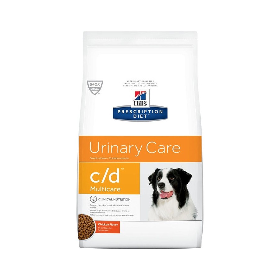 Hill's prescription diet canine c/d multicare alimento seco para perros pollo 12 kg