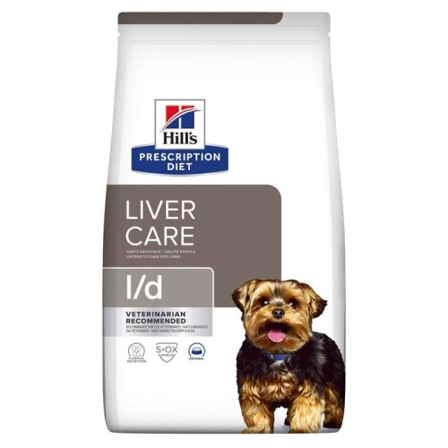 Alimento seco para perros hill's prescription diet liver care canine l/d  10 kg