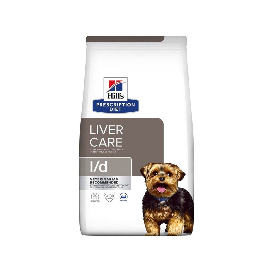 Alimento seco para perros hill's prescription diet liver care canine l/d  10 kg