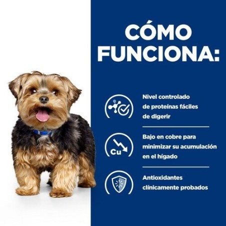 Alimento seco para perros hill's prescription diet liver care canine l/d  10 kg