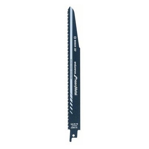 Hoja de sierra de sable bosch professional s 1130 cf endurance para metal, 25 piezas, longitud 225 mm 2608657932