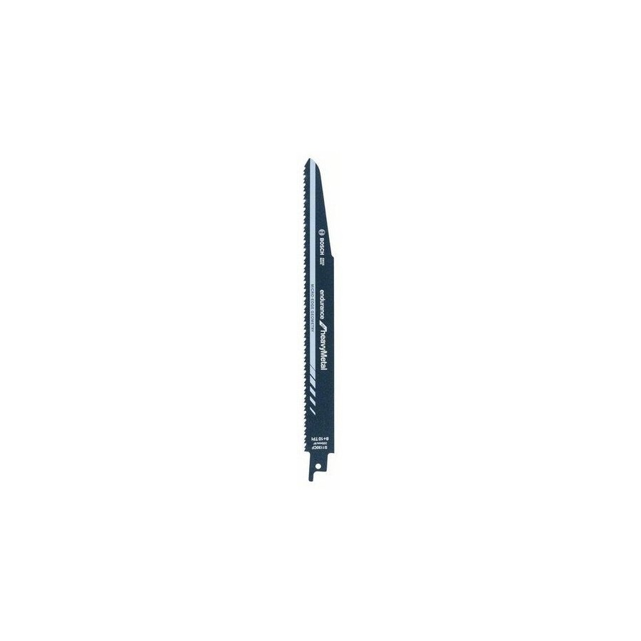 Hoja de sierra de sable bosch professional s 1130 cf endurance para metal, 25 piezas, longitud 225 mm 2608657932