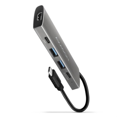 Axagon hmc-5g2 multiport-hub, usb 3.2 gen2, hdmi, 2x usb-a, 2x usb-c