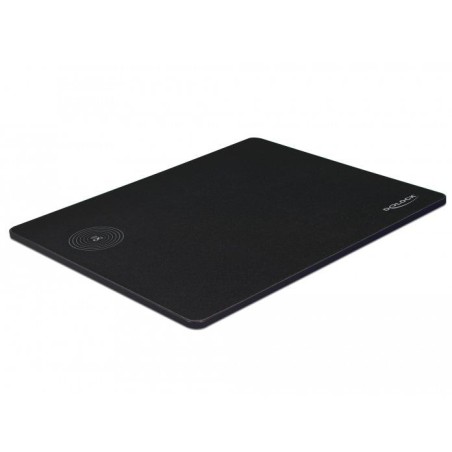 Alfombrilla delock 12595 mouse pad usb con función de carga inalámbrica