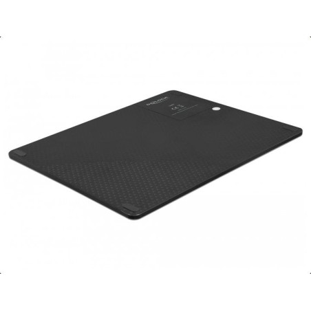 Alfombrilla delock 12595 mouse pad usb con función de carga inalámbrica