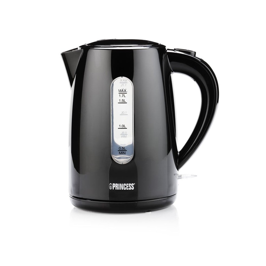 Hervidor de agua princess 236017 black style 2200w capacidad 1.7l