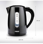 Hervidor de agua princess 236017 black style 2200w capacidad 1.7l