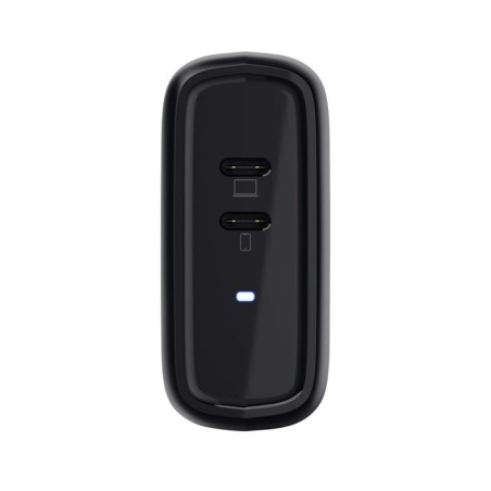 Cargador de pared trust maxo 65w 2p 2xusb tipo-c 65w