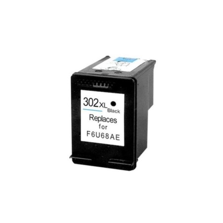 Tinta compatible hp 302xl negro f6u66ae / f6u68ae