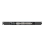 Lanberg switch rack 19" rsfe-24p-2c-250 24x 100mb poe+ 2x combo gigabit 250w