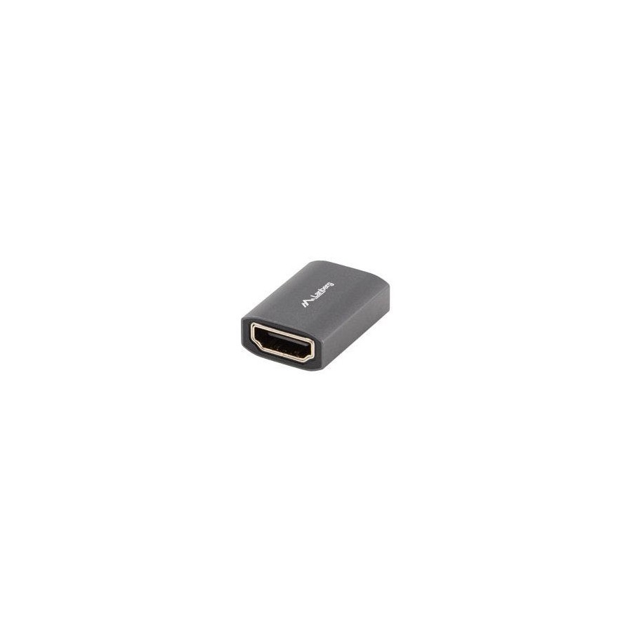 Adaptador lanberg hdmi v2.1 8k hembra/hembra 48gb/s 7680x4320 px