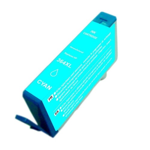 Tinta compatible hp 364xl cyan cb323ee/cb318ee