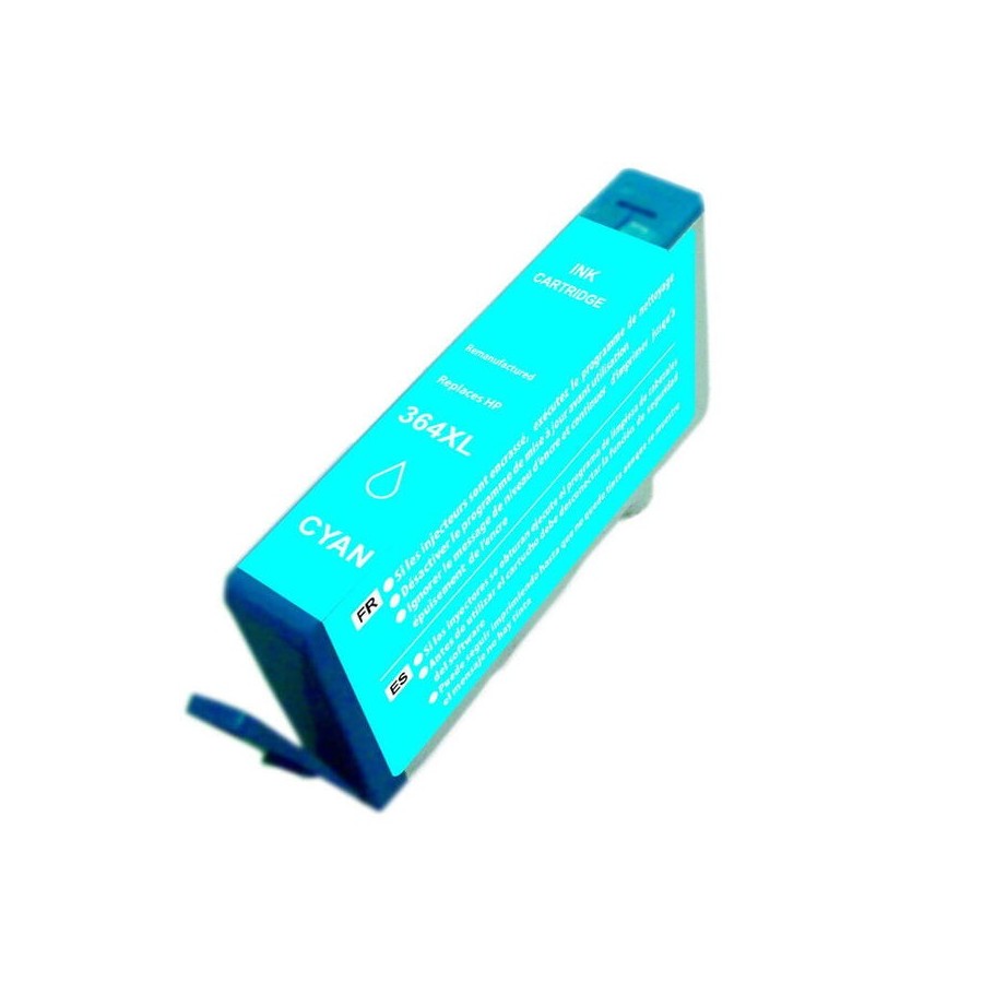 Tinta compatible hp 364xl cyan cb323ee/cb318ee