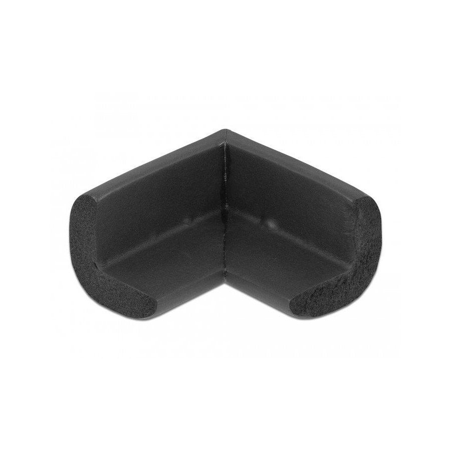 Delock protector de bordes de espuma autoadhesivo 56 x 56 x 33 mm negro