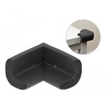 Delock protector de bordes de espuma autoadhesivo 56 x 56 x 33 mm negro