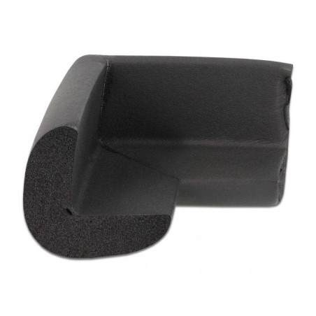 Delock protector de bordes de espuma autoadhesivo 56 x 56 x 33 mm negro