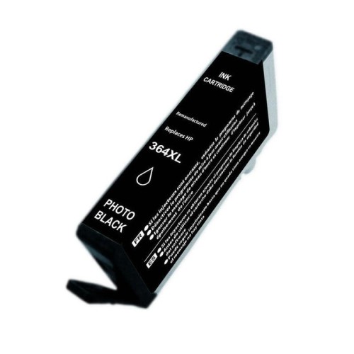 Tinta compatible hp 364xl negro photo cb322ee/cb317ee