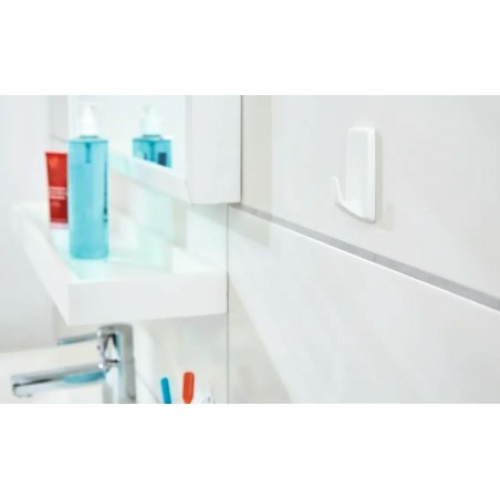 Tesa powerstrips interior gancho toallero negro 2 pieza