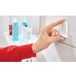 Tesa powerstrips interior gancho toallero negro 2 pieza