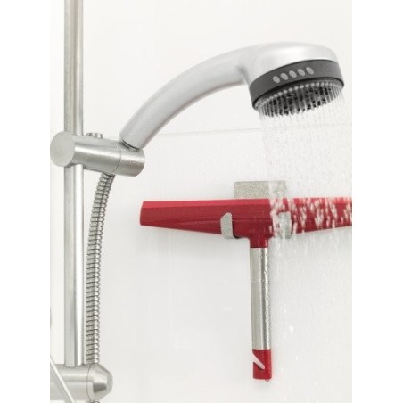 Tesa gancho adhesivo doble (acero) + tiras, resistentes al agua