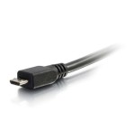 C2g 6.6ft usb to micro b cable usb a to micro usb cable usb 2.0 m/m cable usb usb (m) a micro-usb tipo b (m) 2 m negro