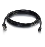 C2g 6.6ft usb to micro b cable usb a to micro usb cable usb 2.0 m/m cable usb usb (m) a micro-usb tipo b (m) 2 m negro