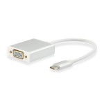 Equip adaptador usb-c  a  vga m/h blanco 133451