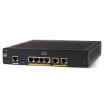 Router cisco c927-4p  gigabit ethernet negro