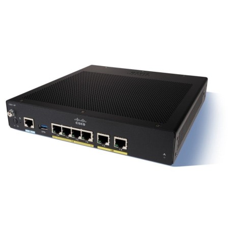 Router cisco c927-4p  gigabit ethernet negro